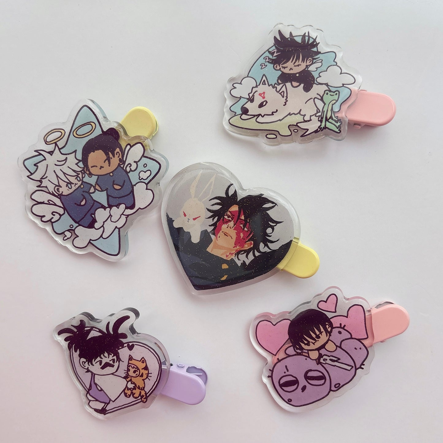 jjk sillies hairclips