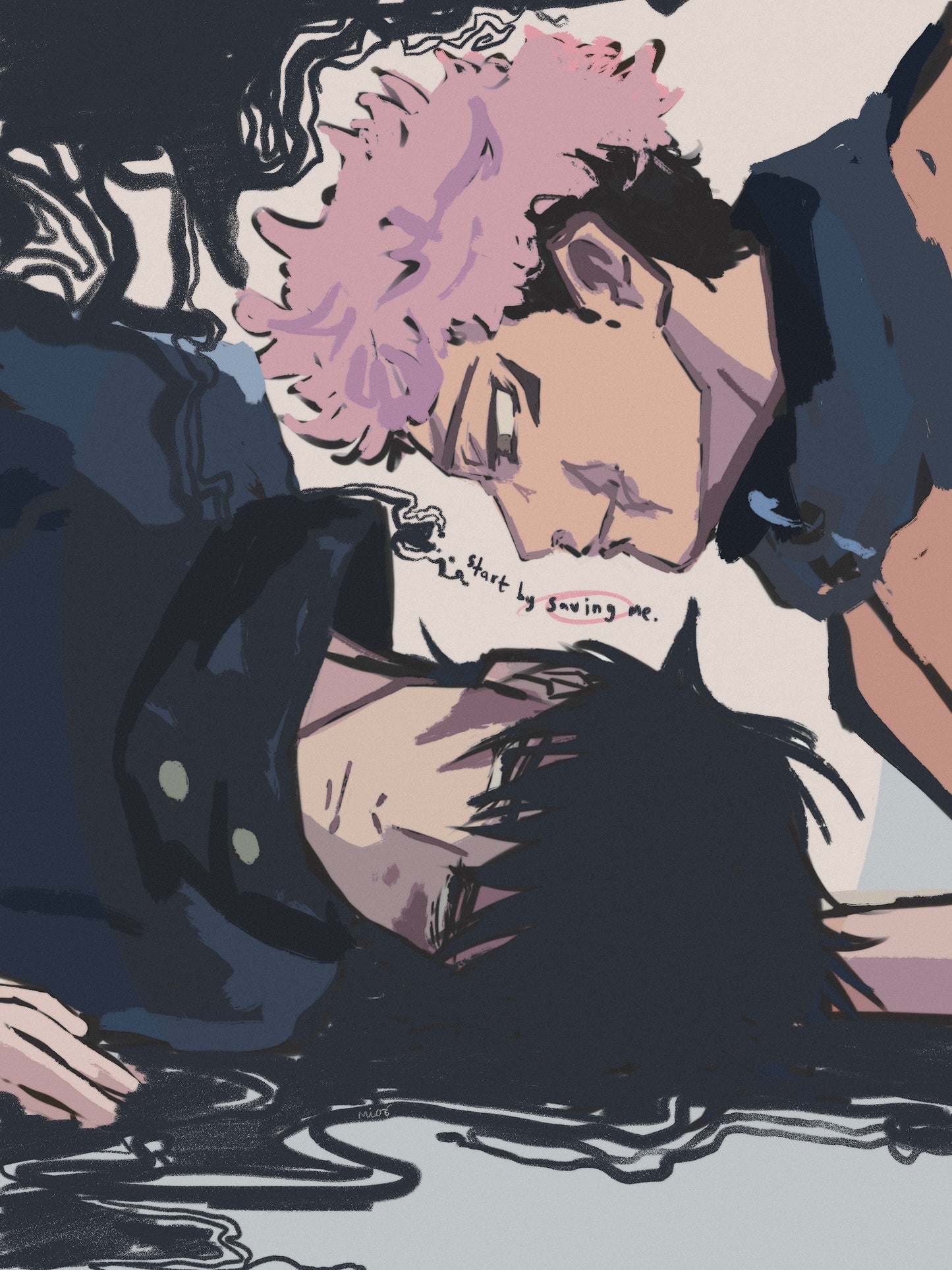 start by saving me itafushi print