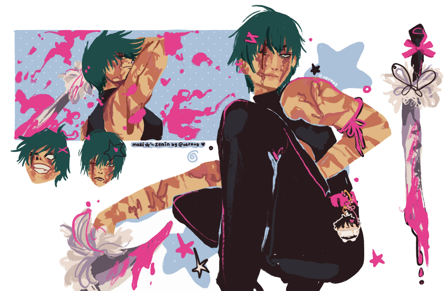 maki rich man print