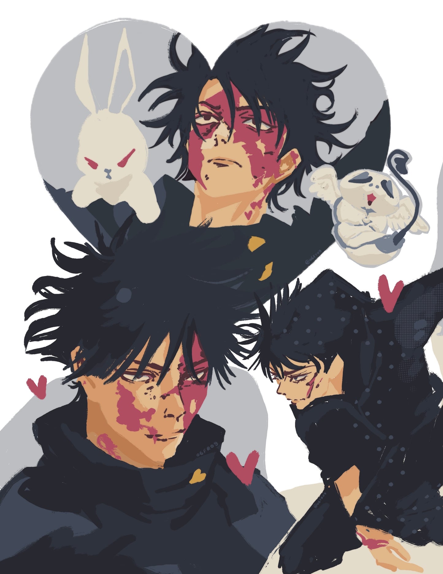 megs bunny print