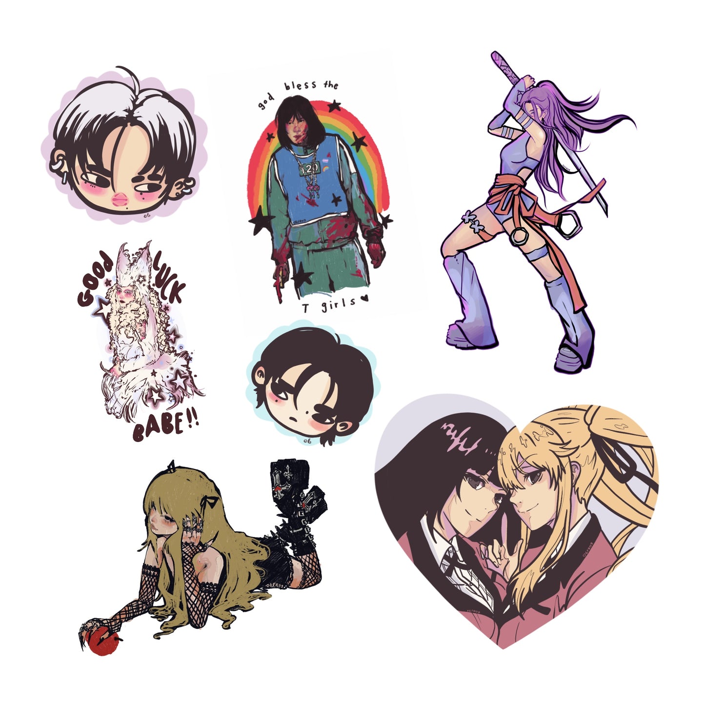 misc stickers