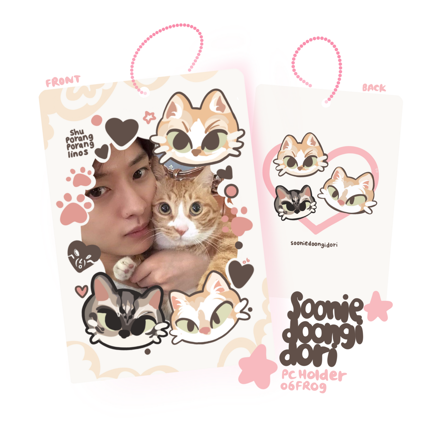 sooniedoongidori photocard holder