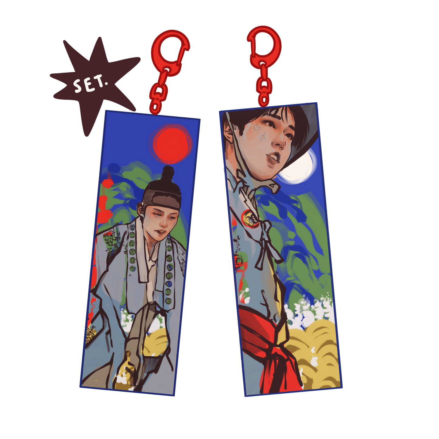 minsung hanbok charms ✱ SET