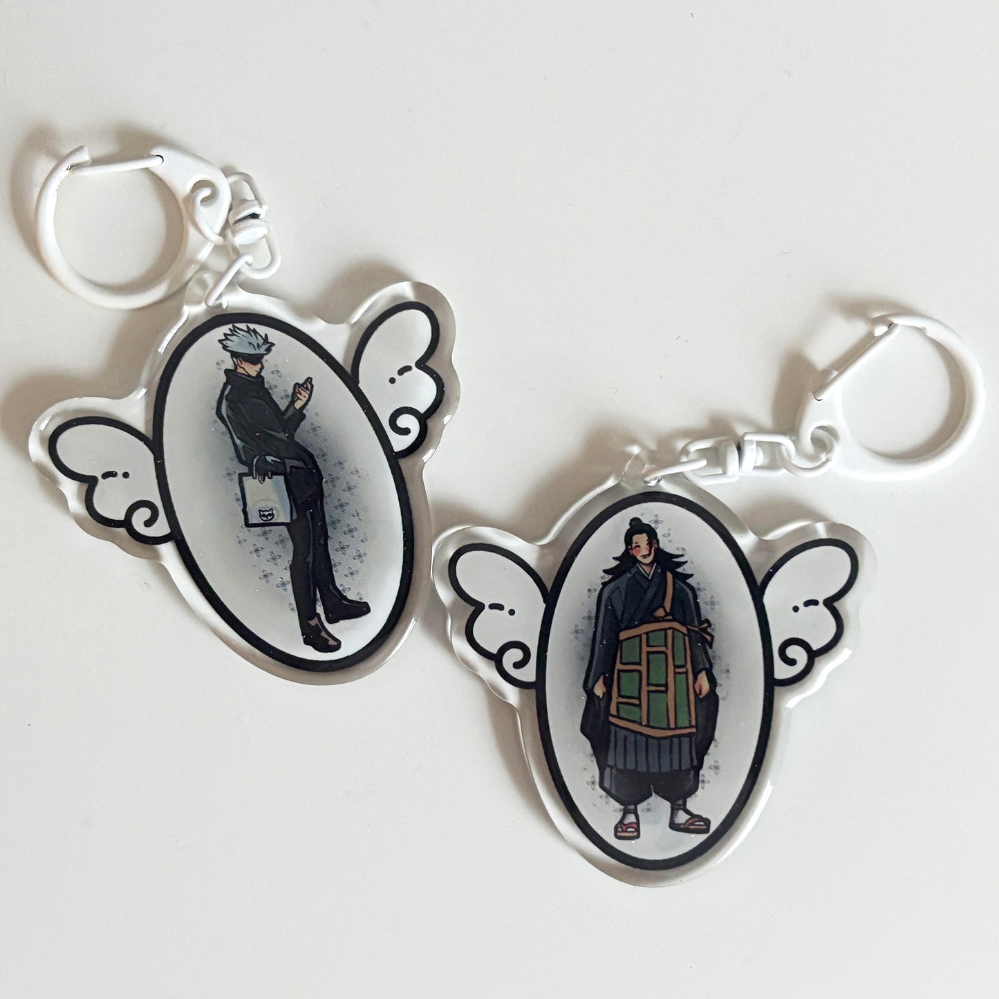 satosugu wings charm ✱ double sided