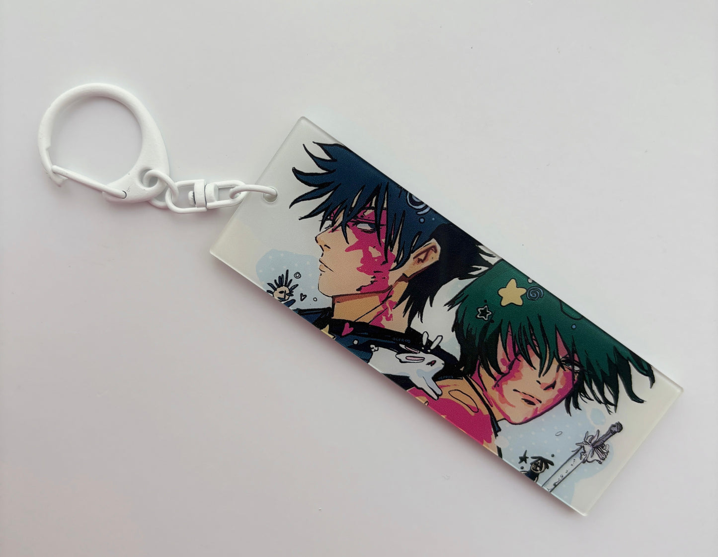 megs & maki tag charm