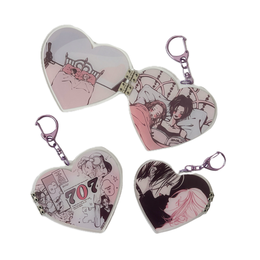 707 locket charm