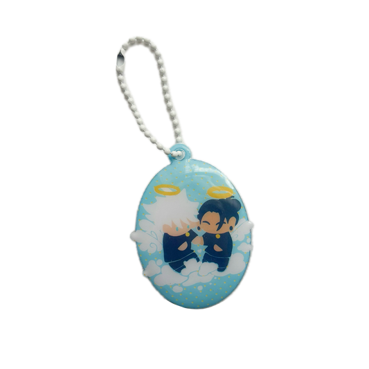 satosugu angels pvc charm