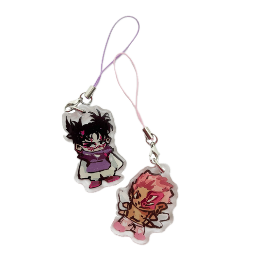 jjk cutie phone charms