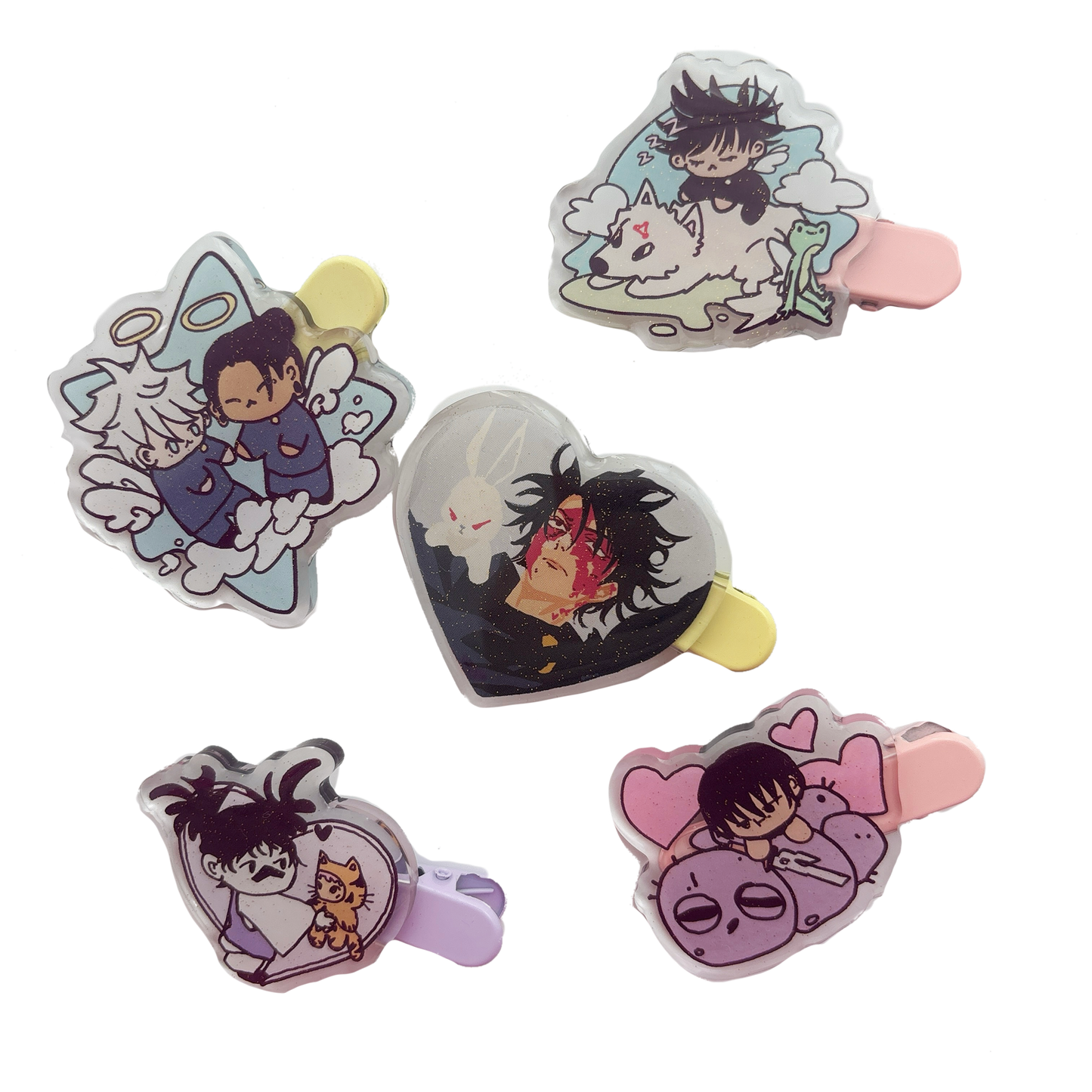 jjk sillies hairclips