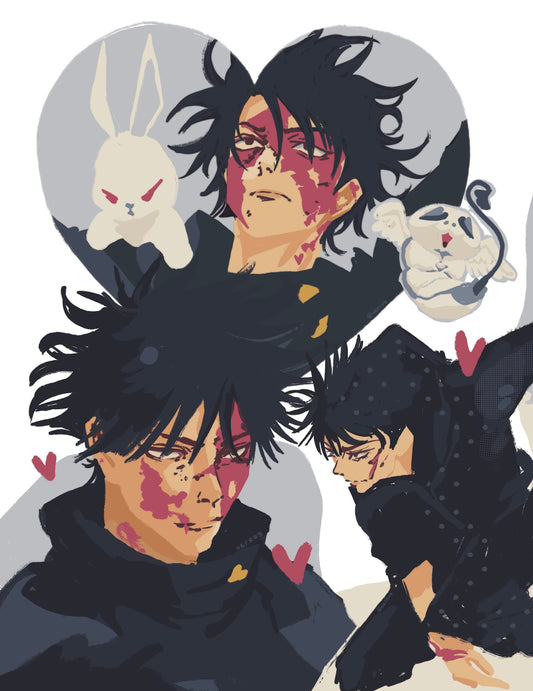 megs bunny print