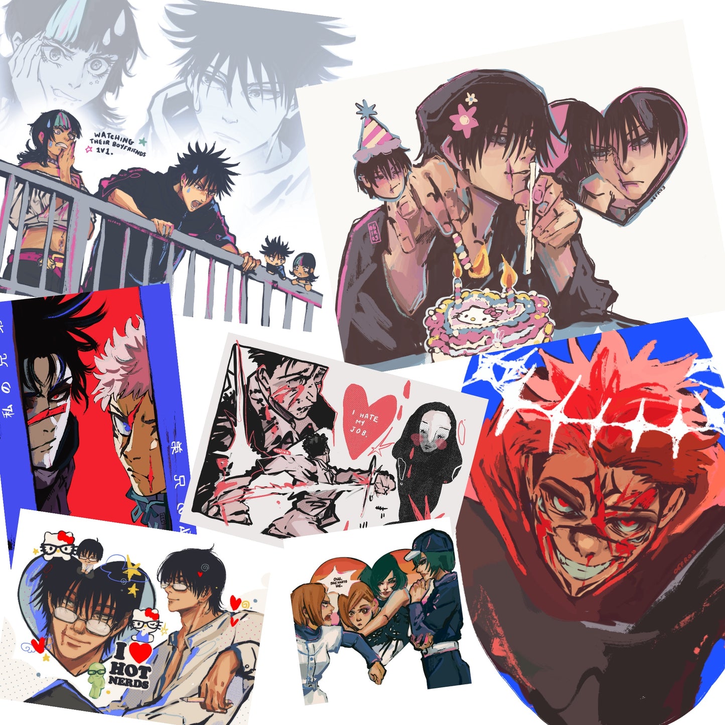 MISC SMALL JJK PRINTS