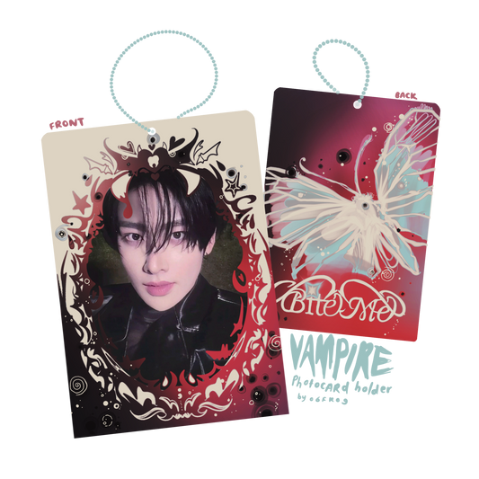 bite me photocard holder