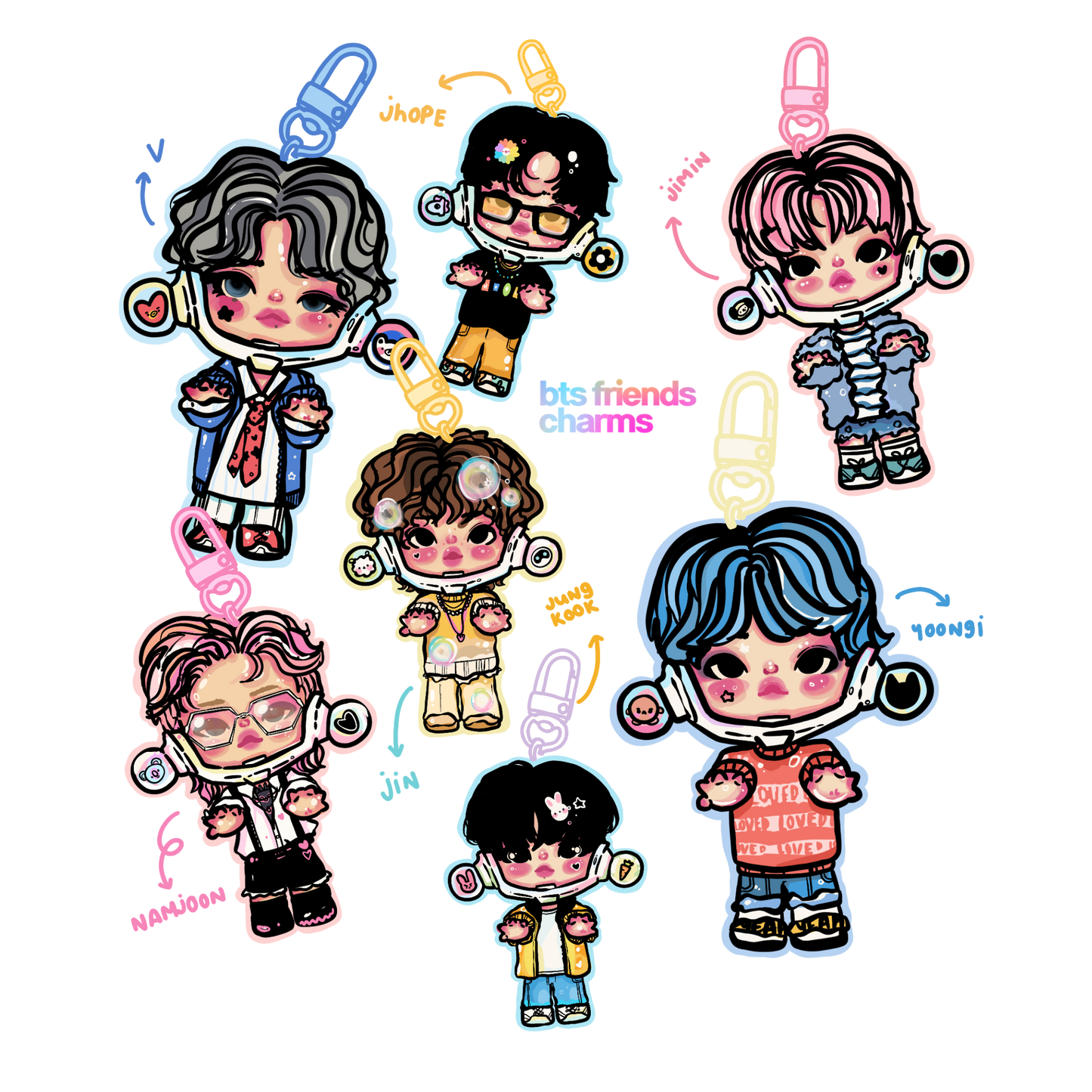 bts pocket friends!