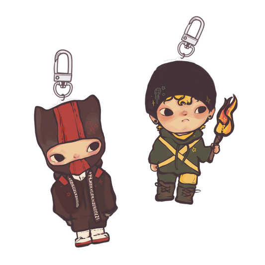 clancy & torchbearer charm ✱ SET