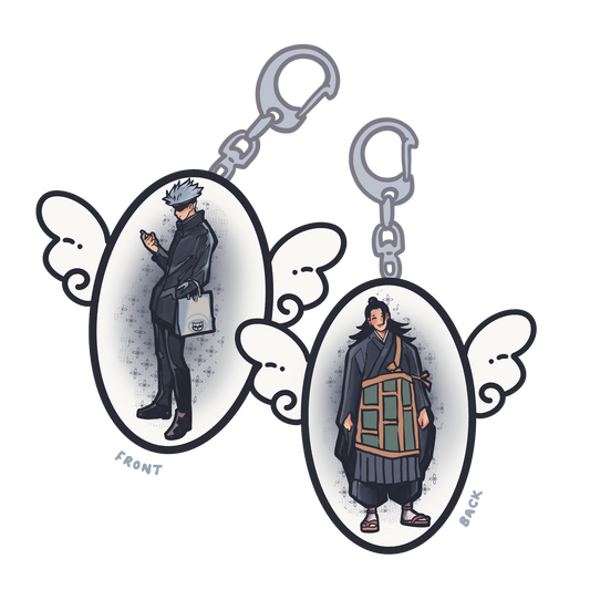 satosugu wings charm ✱ double sided