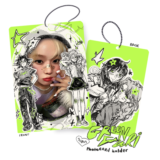 yuri greens photocard holder