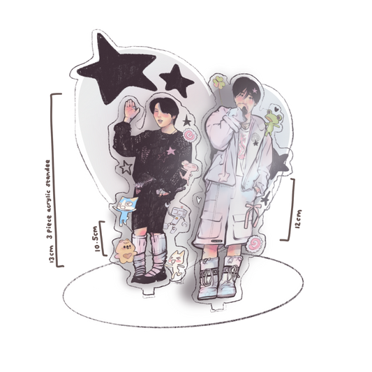 hanji good n' evil standee