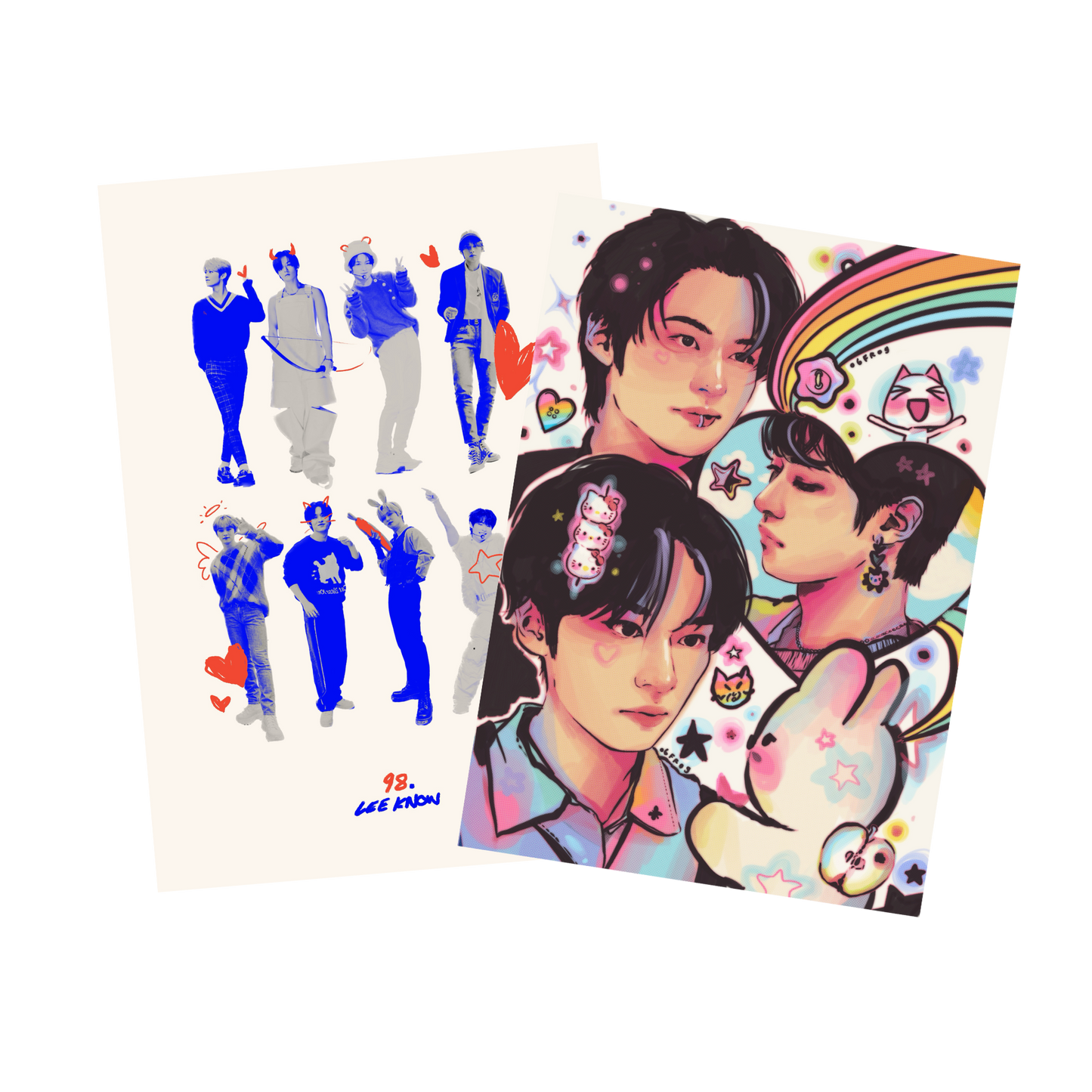 LEE KNOW BDAY PRINT SET