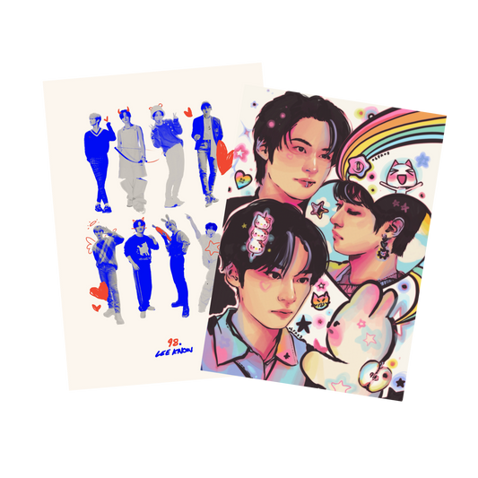 LEE KNOW BDAY PRINT SET