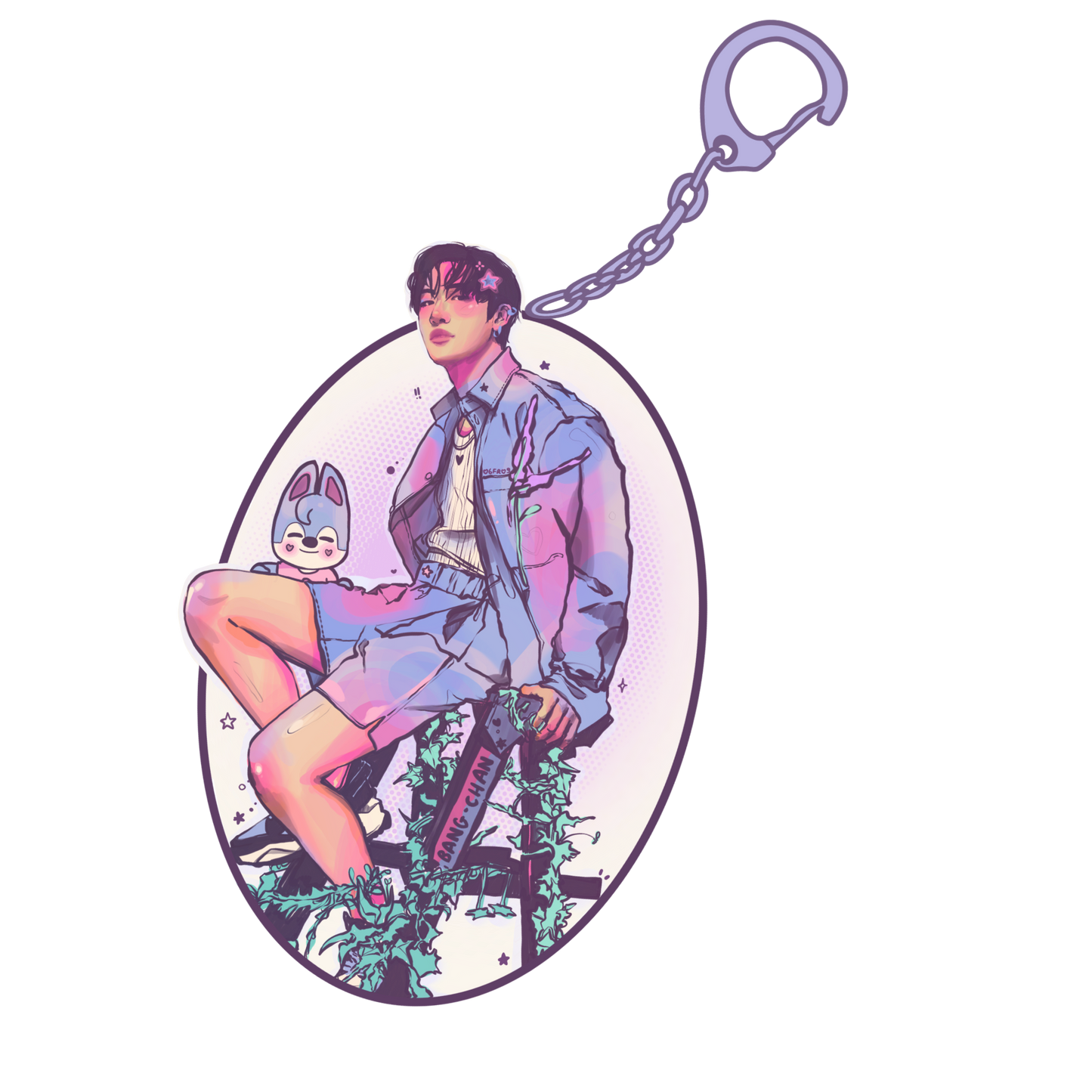 lilac bangchan charm