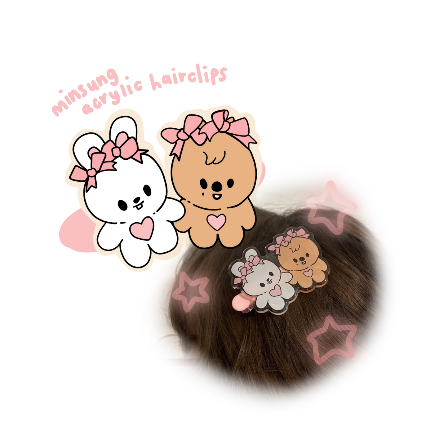 minsung hair clips!