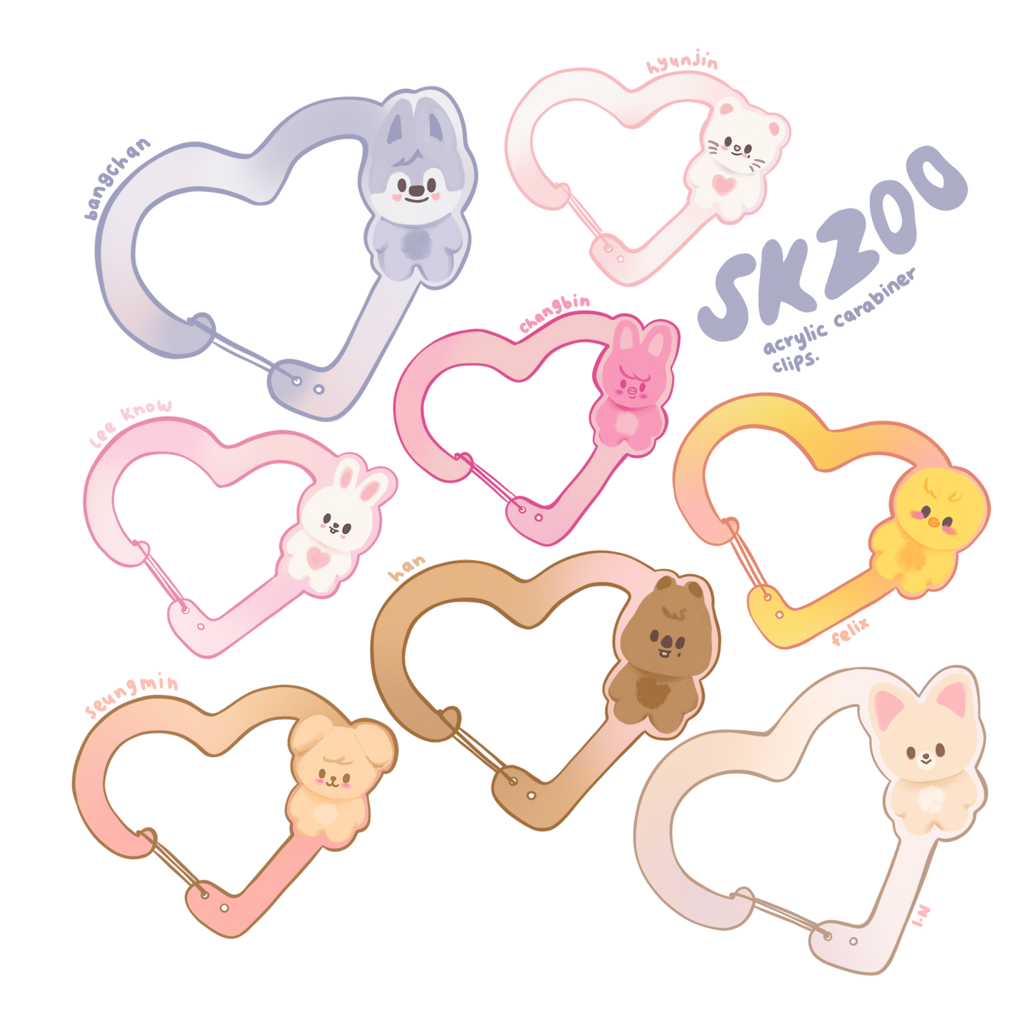 skzoo carabiners!