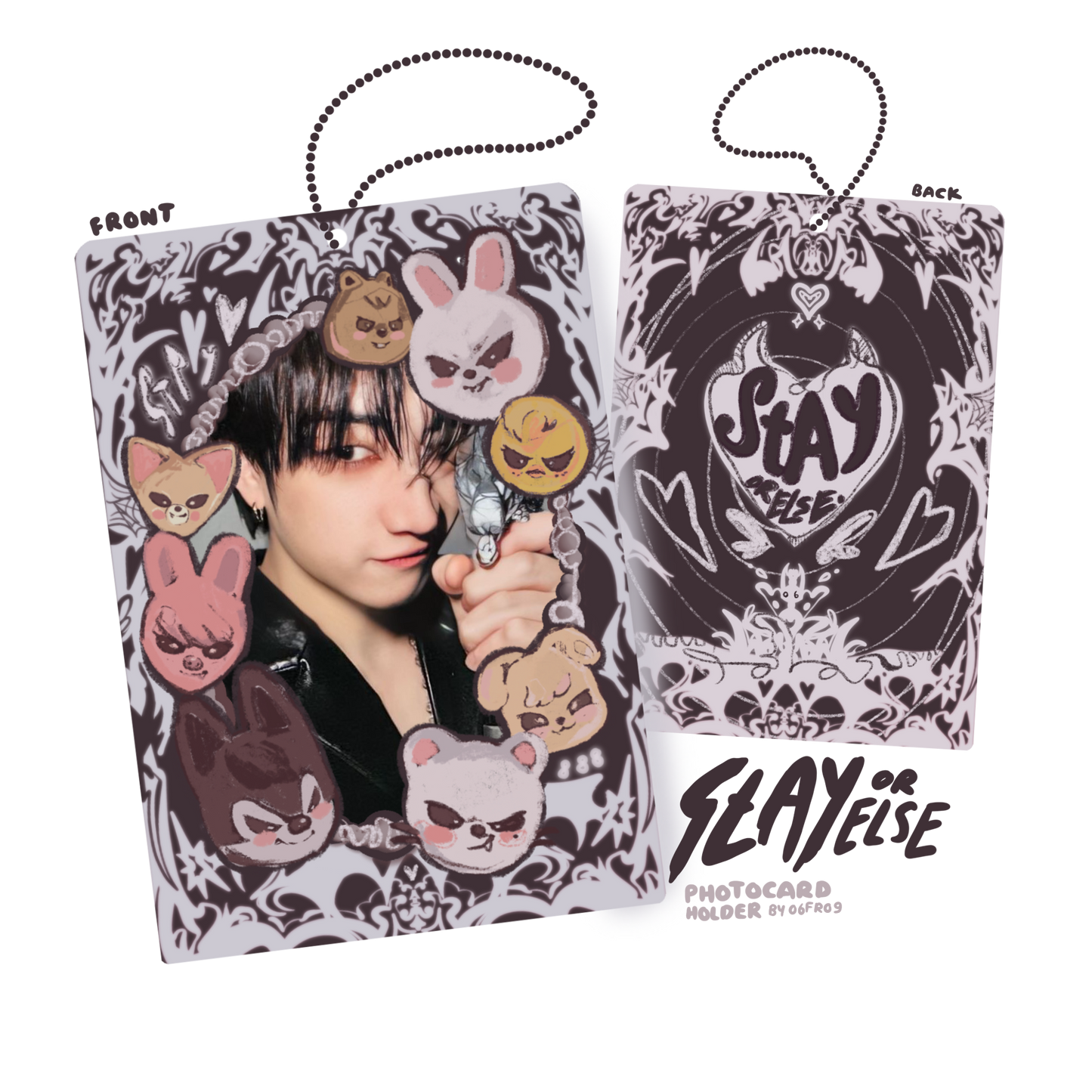 stay or else photocard holder