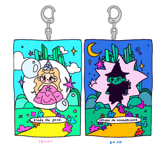 gelphie lucky card charm ✱ double sided